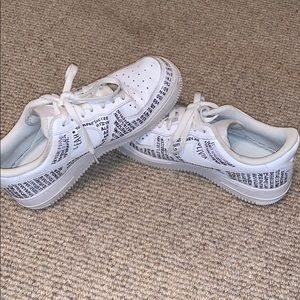 Custom Nike Air Force 1’s